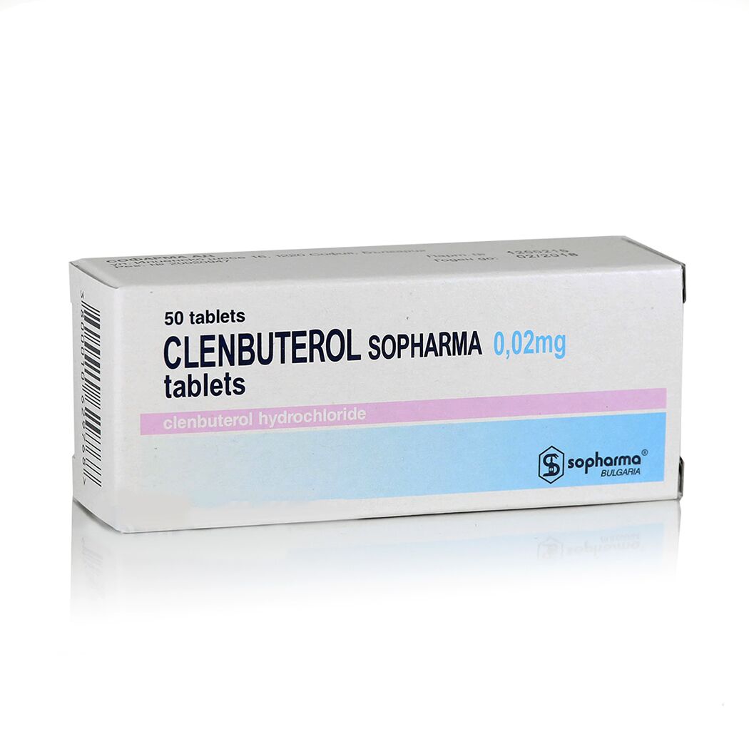 Кленбутерол - Софарма (50 таблетки по 0.02 мг) - Zob.BG