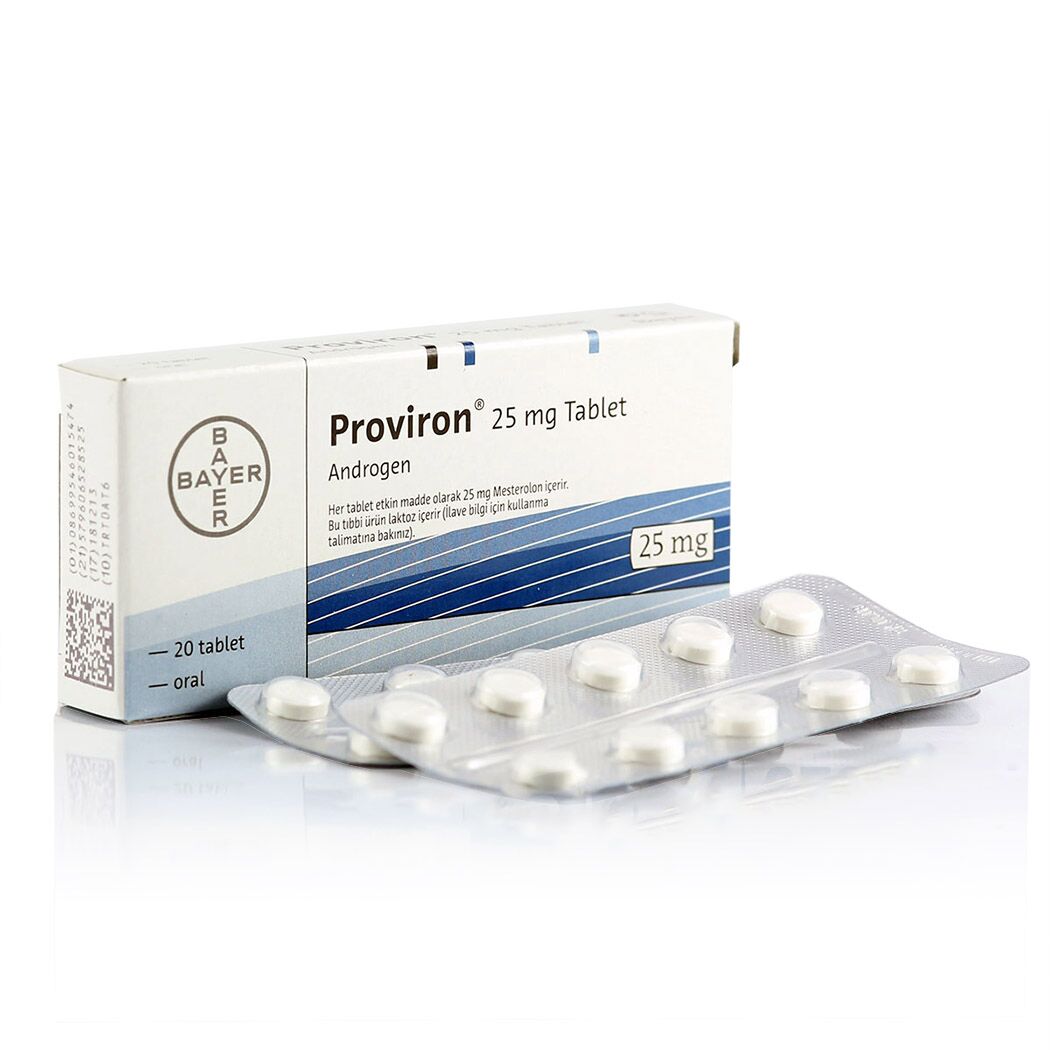 Провирон Bayer (20 таблетки, 25 мг Местеролон) - Zob.BG