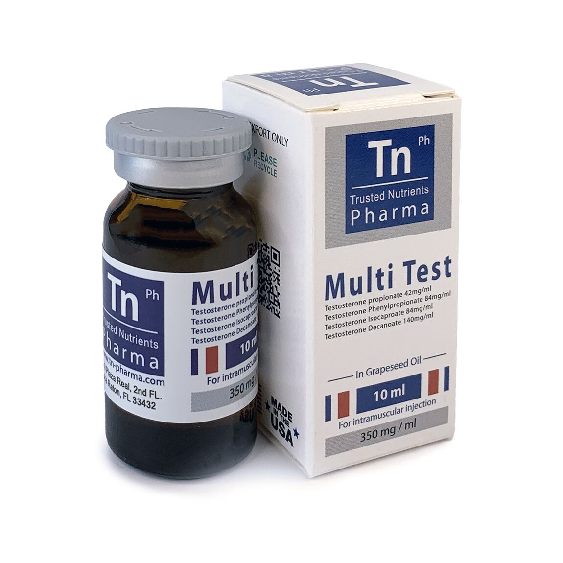 Multitest TN Pharma (Тестостеронов микс) 3500 мг - Zob.BG